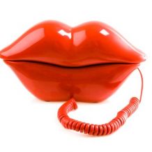 Téléphone Lips Rouge