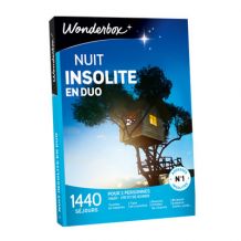 Coffret cadeau Nuit Insolite Wonderbox