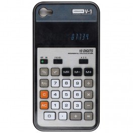Etui Iphone calculatrice vintage