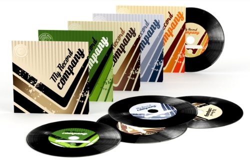 CD-R au look vinyle (My Record Company)